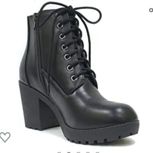 Lace up boots